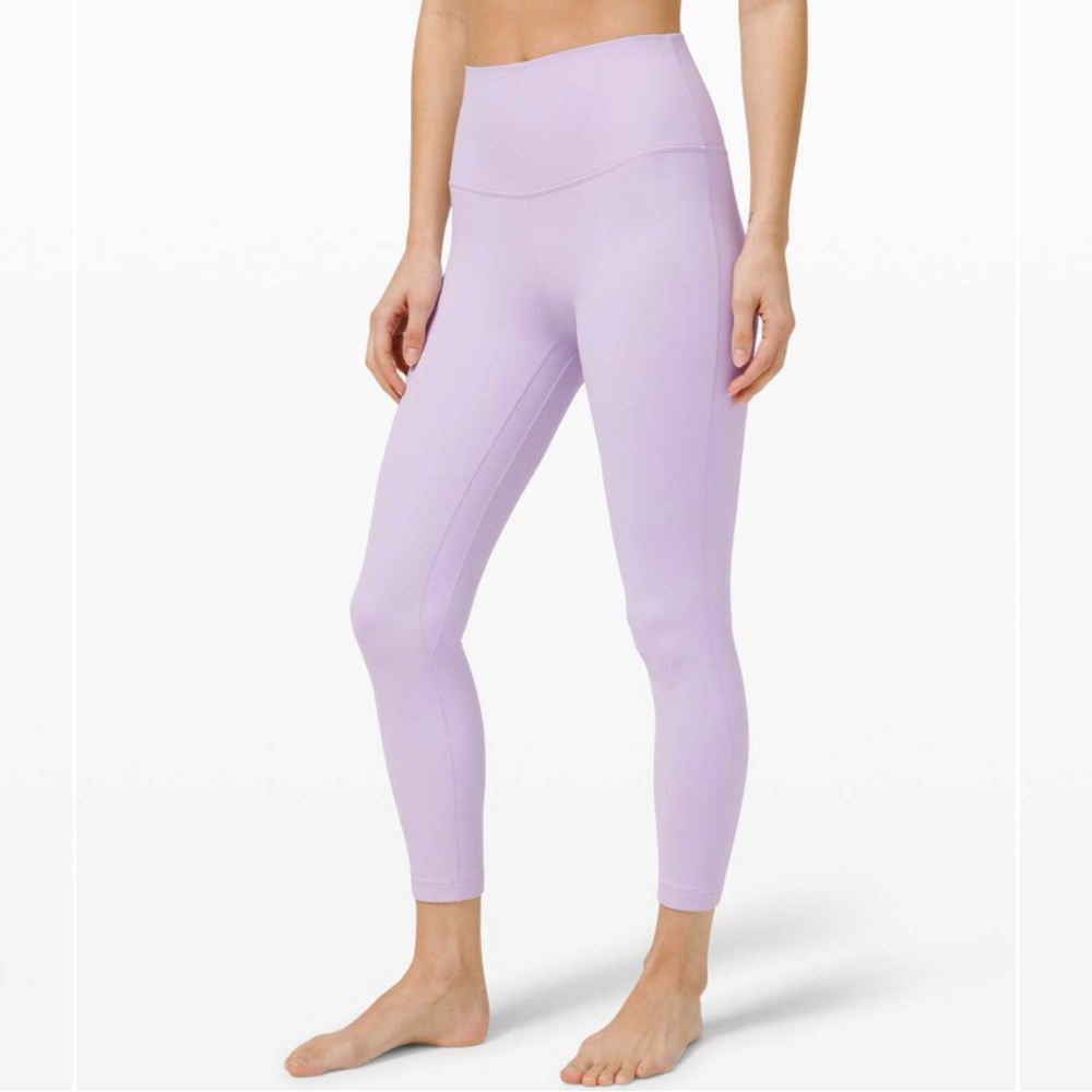 lululemon athletica Lavender High-Rise Leggings-worn once!